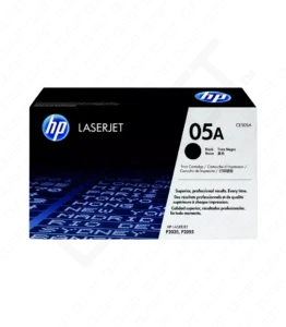 HP 05A Black Original LaserJet Toner Cartridge (CE505A) - Black