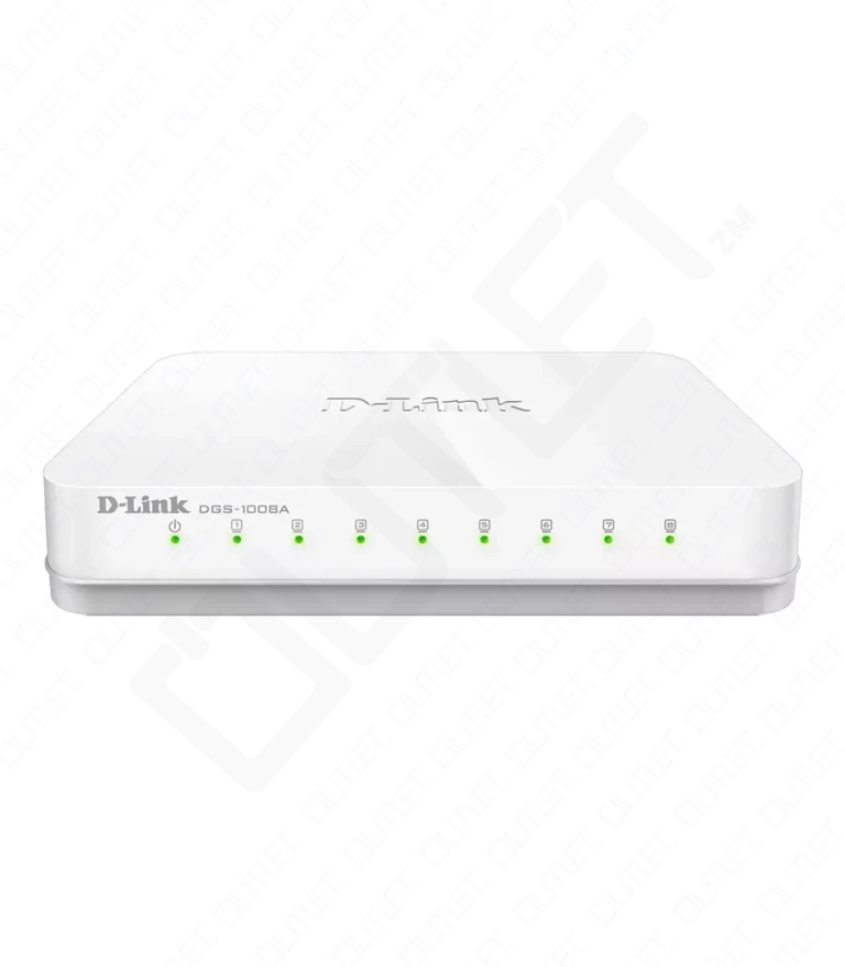 D-Link 8-Port Gigabit Easy Desktop Switch (DGS-1008A)