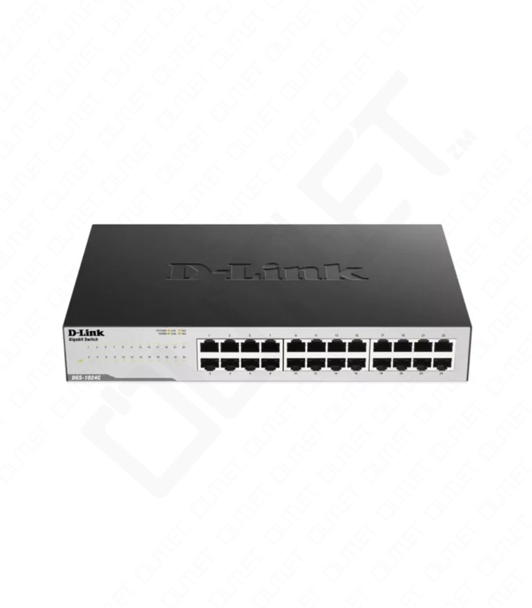 D-Link 24-Port Gigabit Unmanaged Desktop Switch (DGS-1024C)