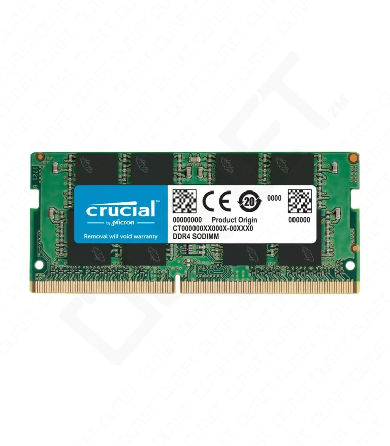 Crucial 8GB DDR4 PC4-3200 MHz SODIMM Laptop Memory