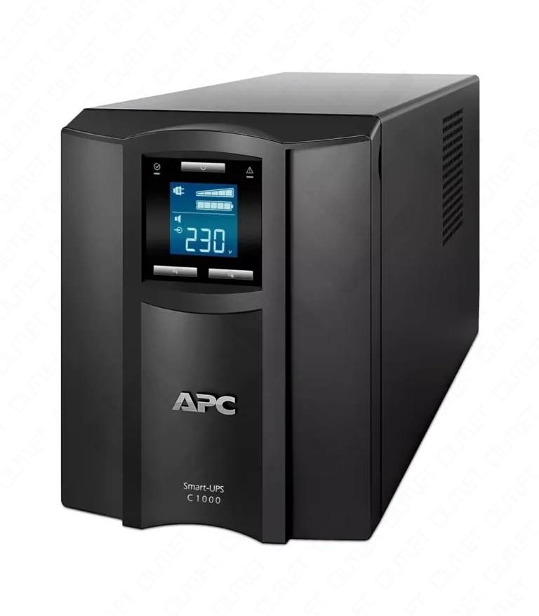 APC Smart-UPS C 1000VA Tower, Graphic LCD, 230V, 8x IEC C13 Outlets