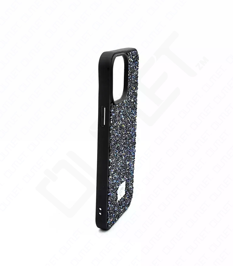 Monkii Multicolored Sparkles iPhone Case - Black