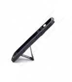 Monkii Textured Anti-Fall iPhone Case with Stand - Black