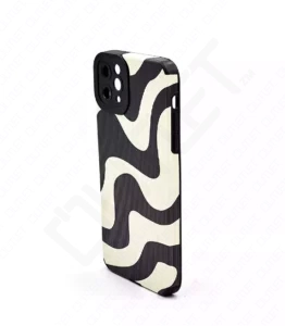 Monkii Water Wave Pattern Textured iPhone Case - Beige