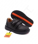 FitKids 95H116 Black Synthetic Leather Boys School Shoes