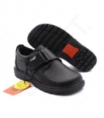 FitKids 9B013 Black Synthetic Leather Boys School Shoes