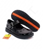 FitKids Original HY617-7B Black Patent Leather Girls Shoes