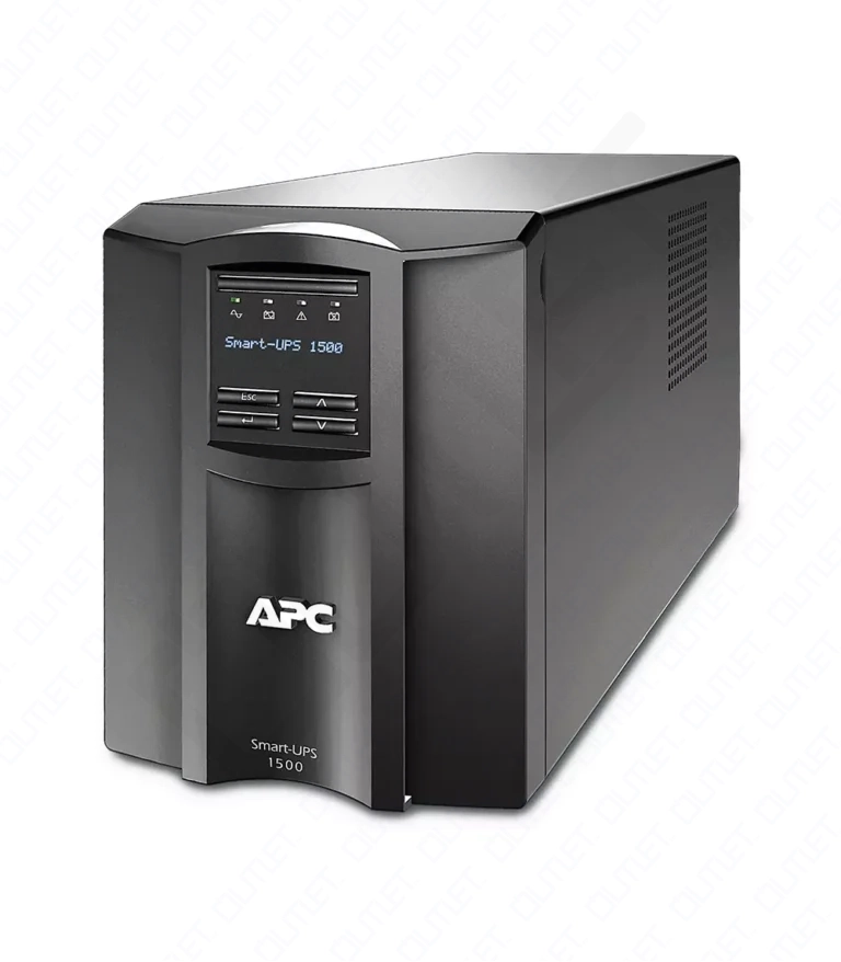 APC Smart-UPS, Line Interactive, 1500VA, 120V, 8x NEMA 5-15R Outlets, SmartConnect Port+SmartSlot