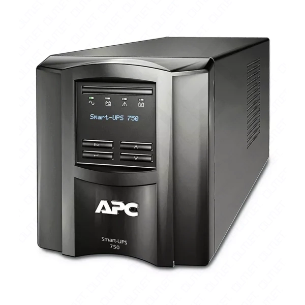 APC Smart-UPS, Line Interactive, 750VA, Tower, 230V, 6x IEC C13 Outlets, SmartConnect Port+SmartSlot, AVR, LCD