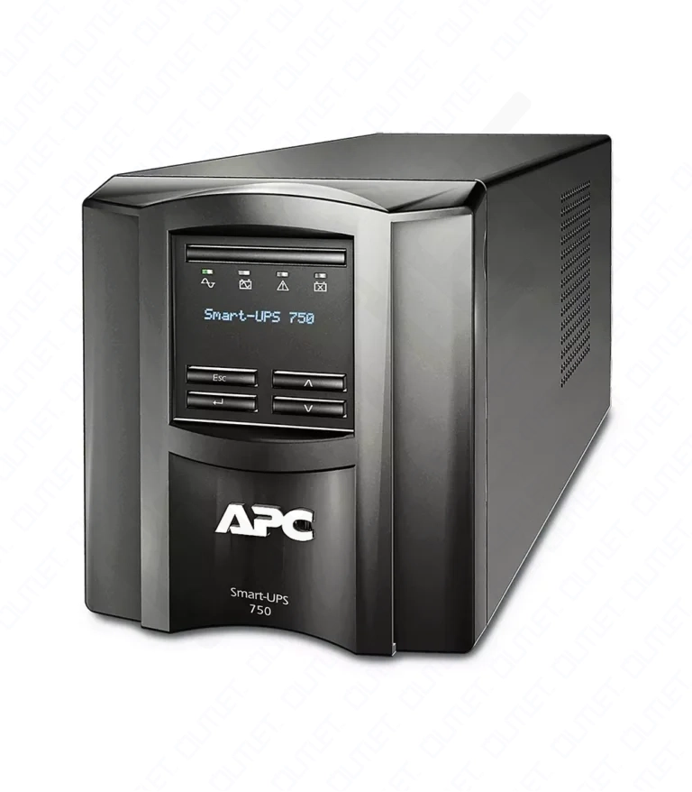 APC Smart-UPS, Line Interactive, 750VA, Tower, 230V, 6x IEC C13 Outlets, SmartConnect Port+SmartSlot, AVR, LCD