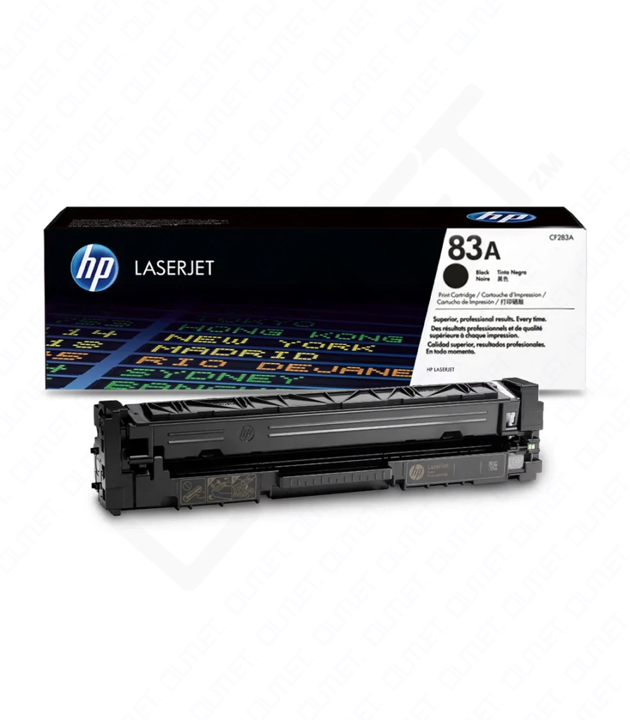 HP 83A Original LaserJet Toner Cartridge (CF283A) - Black