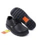 FitKids Original HY696-2A Black Genuine Leather Boys Shoes