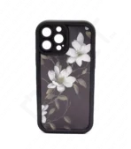 Monkii Elegant Floral Magnolia Shock-Proof iPhone Case