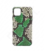 Monkii Chic Padded Python Print iPhone Case - Green