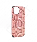 Monkii Chic Padded Python Print iPhone Case - Pink