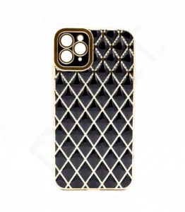 Monkii Diamond Lattice Luxe Geometry Textured iPhone Case