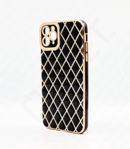 Monkii Diamond Lattice Luxe Geometry Textured iPhone Case