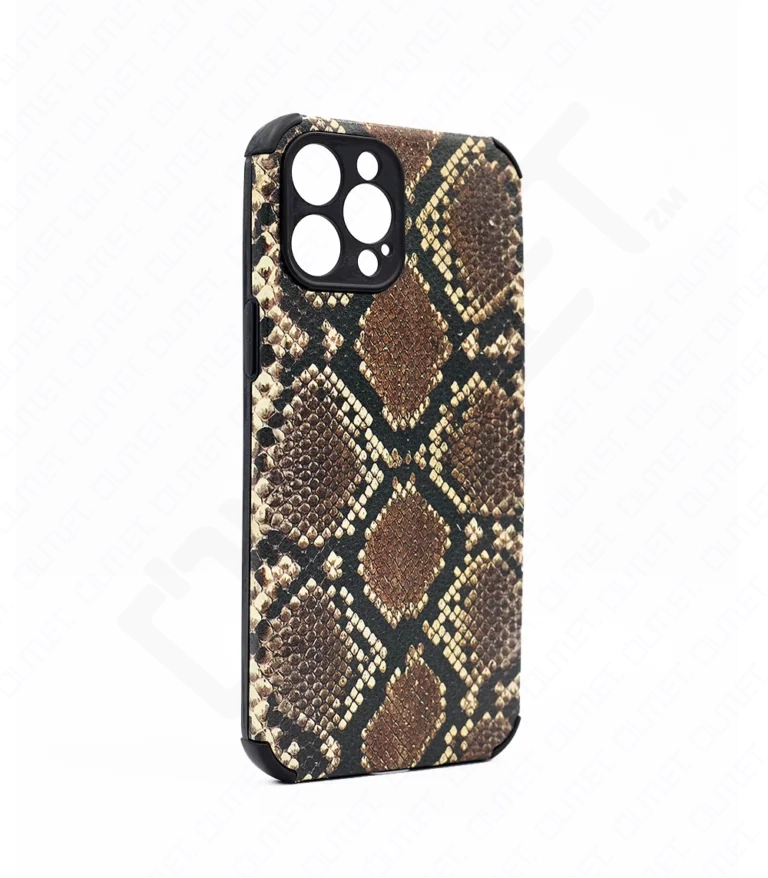 Monkii Faux Python Leather Pattern iPhone Case