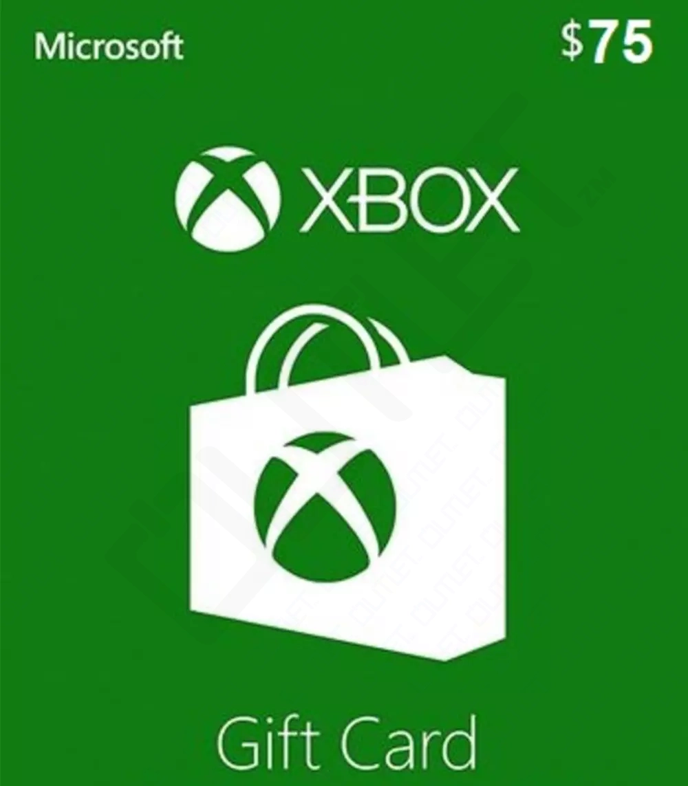 Xbox Live Gift Card 75 USD Xbox Live Key