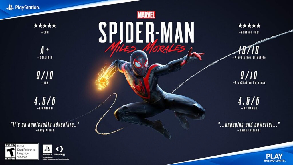 Marvel's Spider-Man: Miles Morales Standard Edition PlayStation 4® Disc