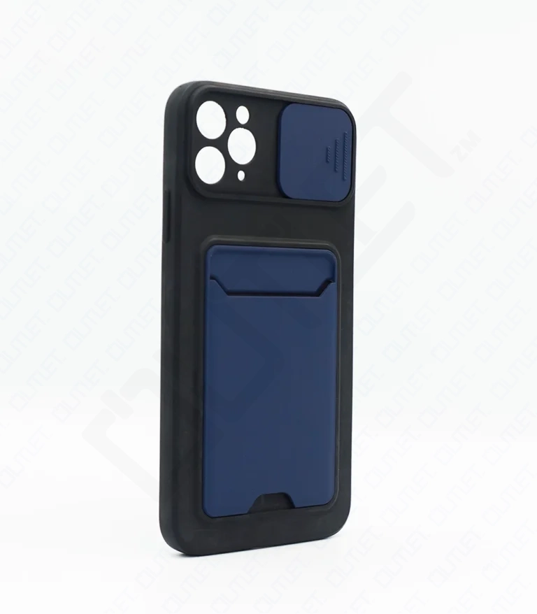 Monkii Matte Shock-Proof Armor Wallet iPhone Case