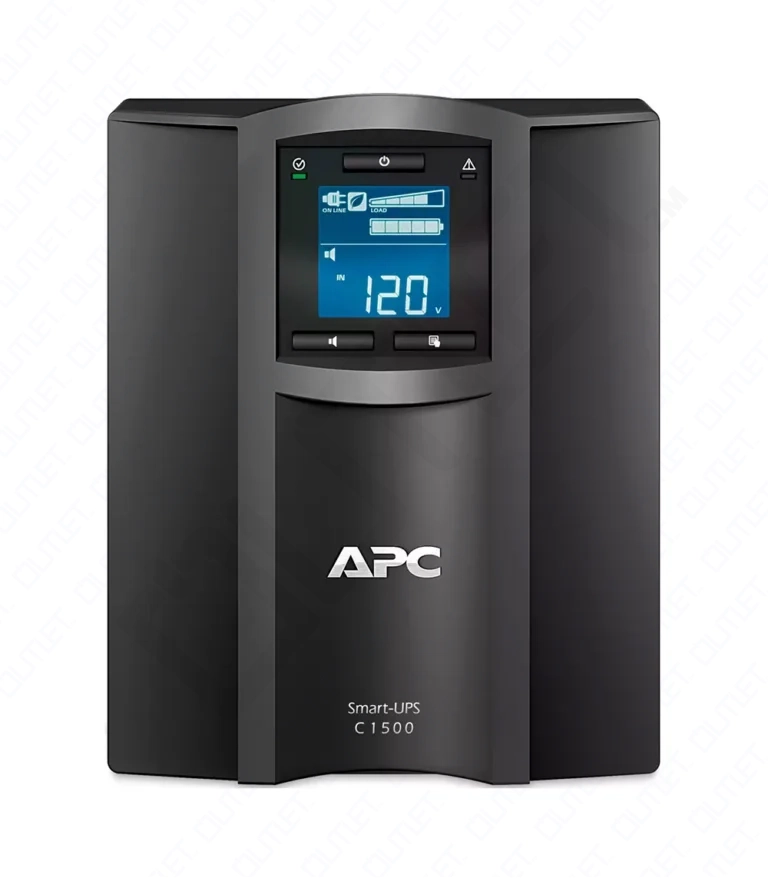 APC Smart-UPS C, Line Interactive, 1500VA, Tower, 230V, 8x IEC C13 outlets, AVR, Graphic LCD
