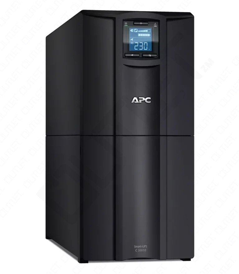 APC Smart-UPS C, 3kVA, Tower, 230V, 8x IEC C13+1x IEC C19 outlets, AVR, Graphic LCD
