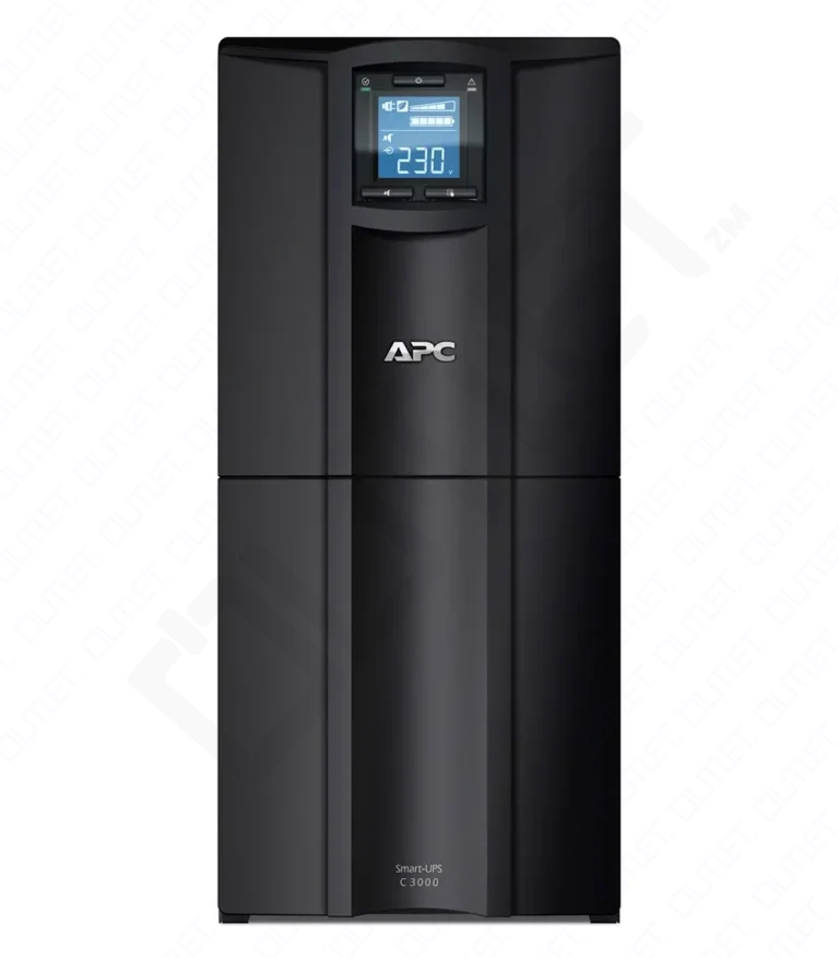 APC Smart-UPS C, 3kVA, Tower, 230V, 8x IEC C13+1x IEC C19 outlets, AVR, Graphic LCD