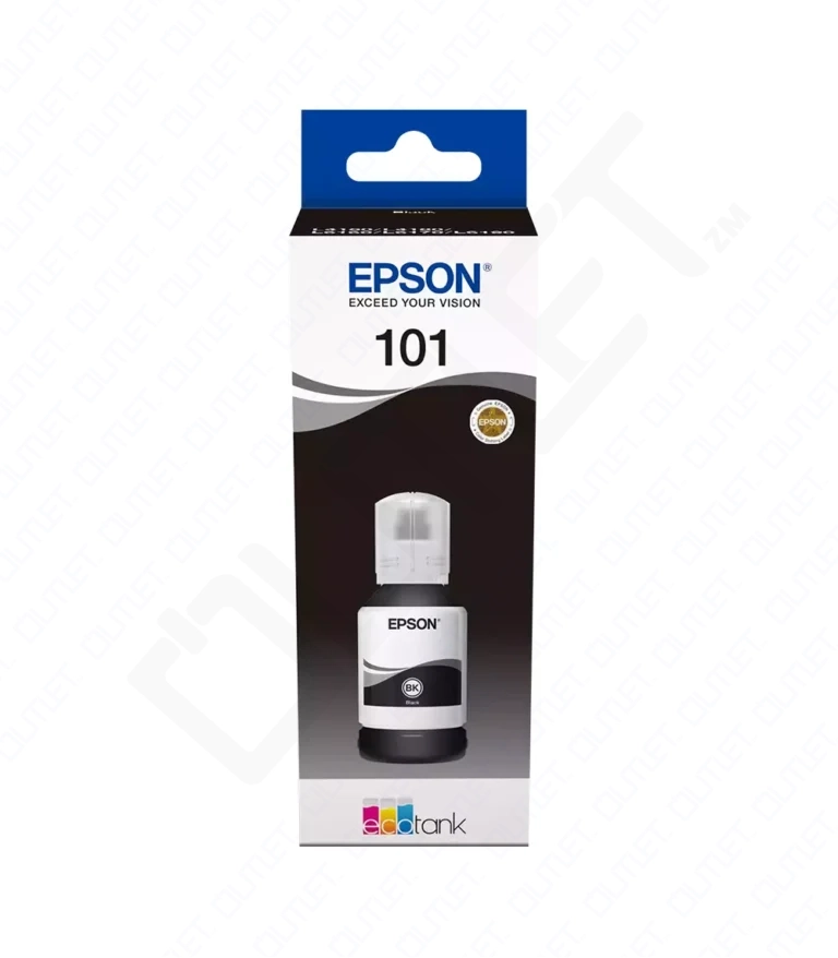 Epson 101 Black EcoTank Original 127ml Ink Bottle