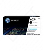 HP 655A Original LaserJet Toner Cartridge - Black