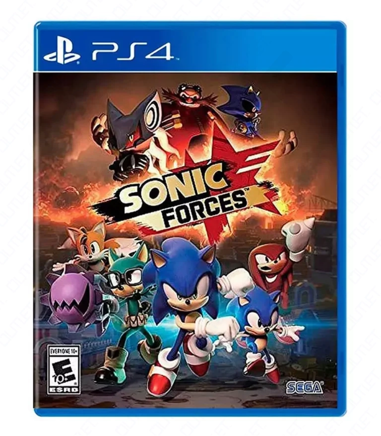 Sonic Colors Sonic Forces Standard Edition PlayStation 4 Disc