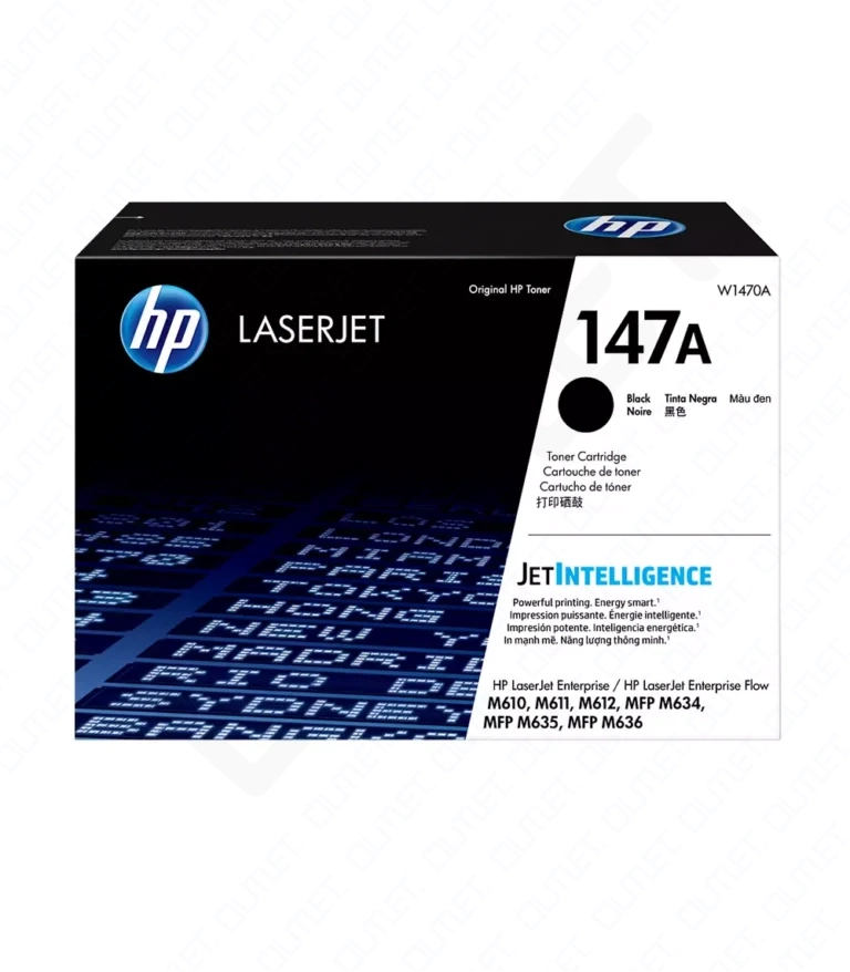 HP 147A Black Original LaserJet Toner Cartridge (W1470A)