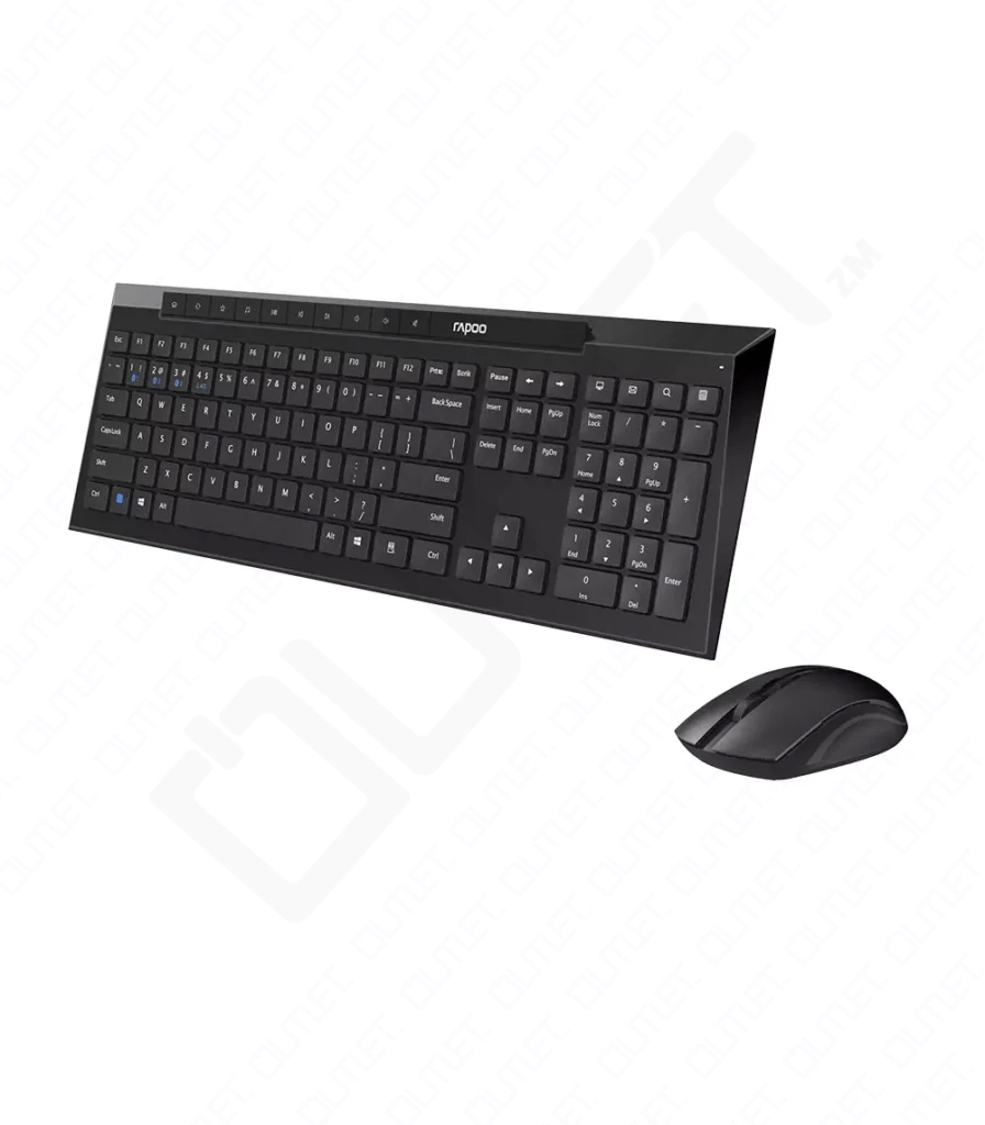 Rapoo 8210M Multi-Mode Wireless Keyboard and Mouse Combo