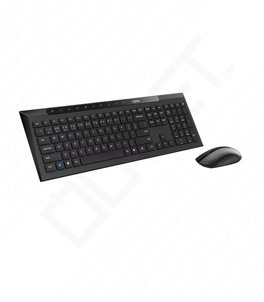 Rapoo 8210M Multi-Mode Wireless Keyboard and Mouse Combo