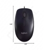 Logitech M90 Wired Optical Mouse (981-000593)