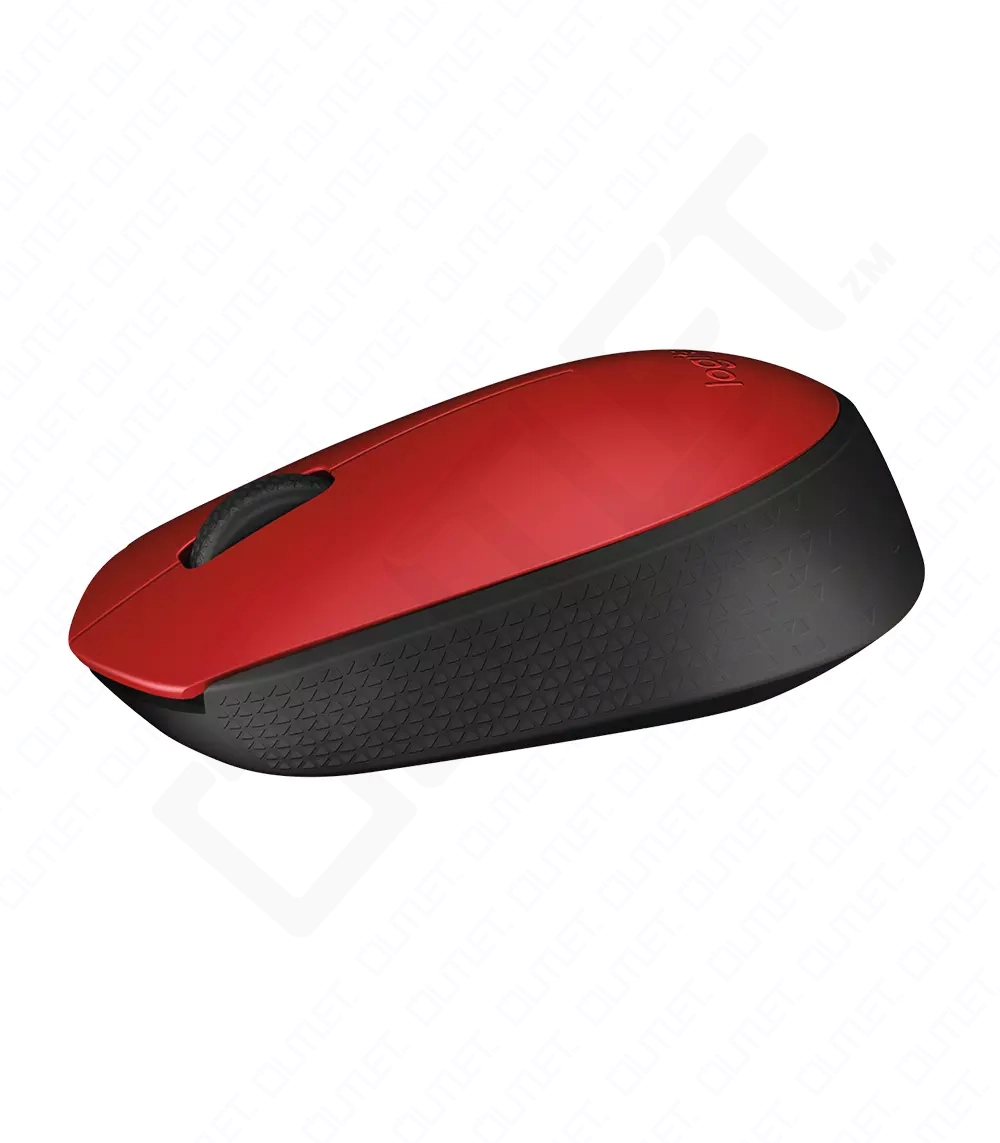 Logitech M171 Wireless Mouse - Red (910-004641)