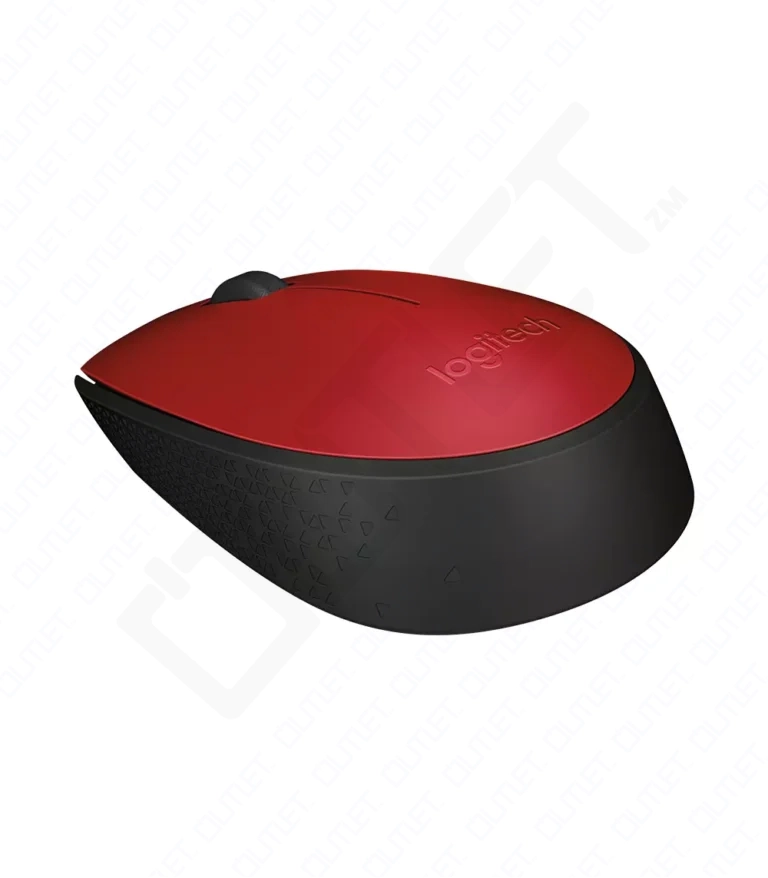 Logitech M171 Wireless Mouse - Red (910-004641)