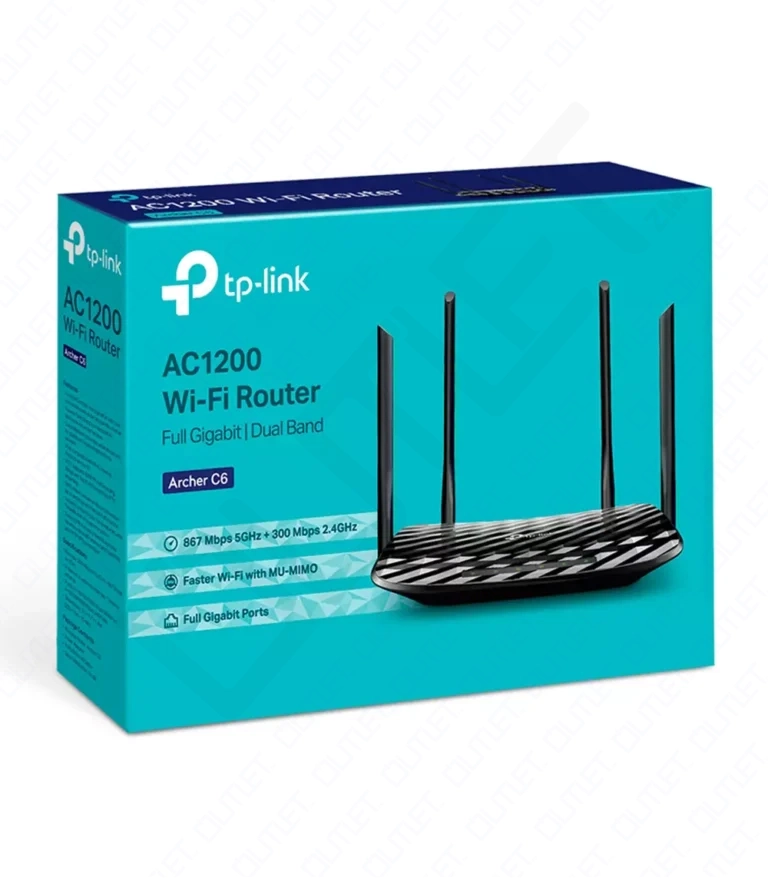 TP-Link AC1200 Wireless MU-MIMO Gigabit Router (Archer C6)