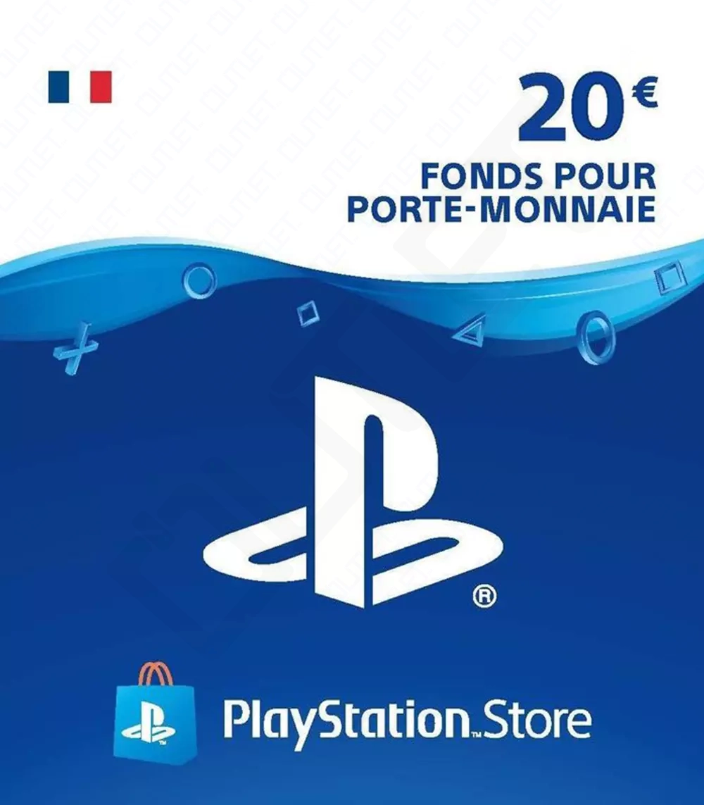PlayStation Network Card 20 EUR (FR) PSN Key FRANCE