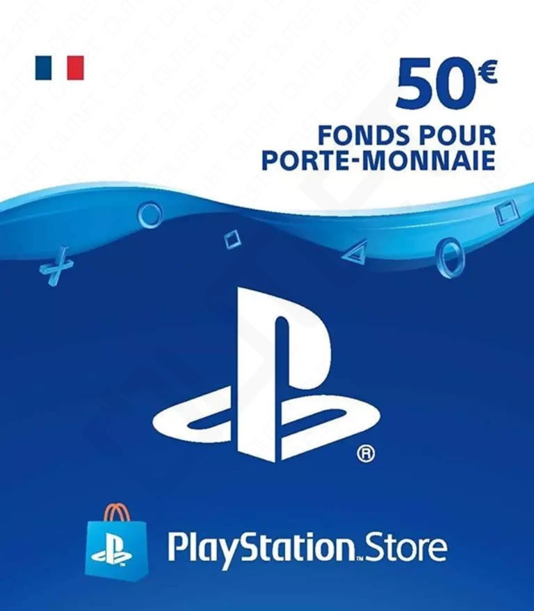 PlayStation Network Card 50 EUR (FR) PSN Key FRANCE
