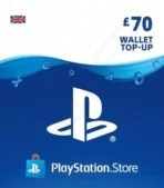 PlayStation Network Card 70 GBP (UK) PSN Key UNITED KINGDOM