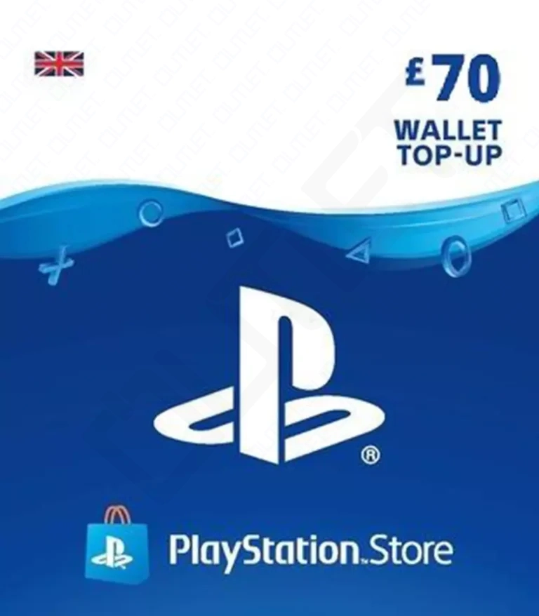 PlayStation Network Card 70 GBP (UK) PSN Key UNITED KINGDOM