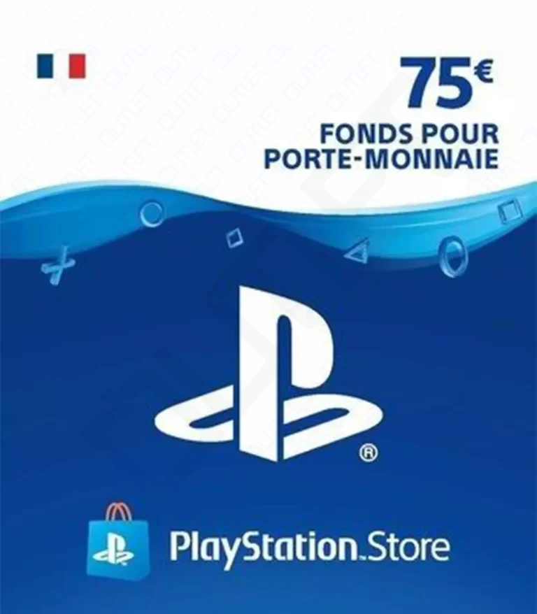 PlayStation Network Card 75 EUR (FR) PSN Key FRANCE
