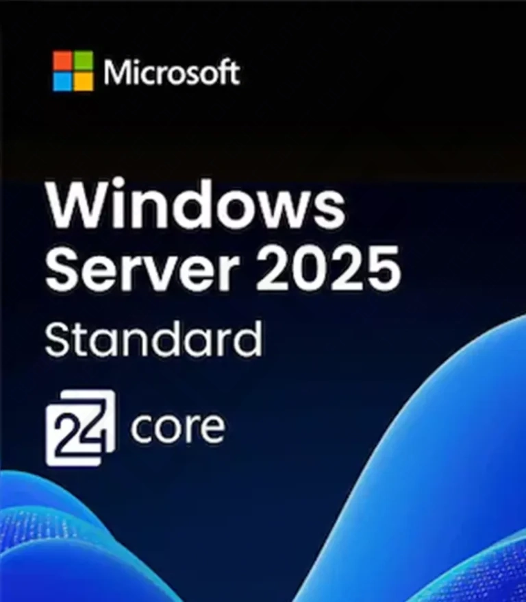 Microsoft Windows Server 2025 Standard 24 Core License Key GLOBAL