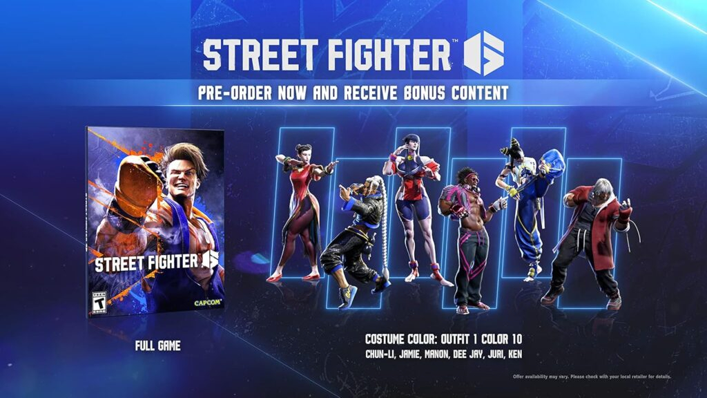Street Fighter 6 - Shop it Online from the Outlet Store ZM