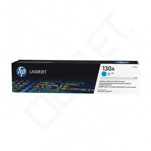 HP 130A Original LaserJet Toner Cartridge (CF351A)