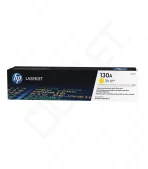 HP 130A Original LaserJet Toner Cartridge (CF351A) - Yellow