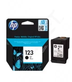 HP 123 Original Ink Cartridge (F6V17AE) - Black