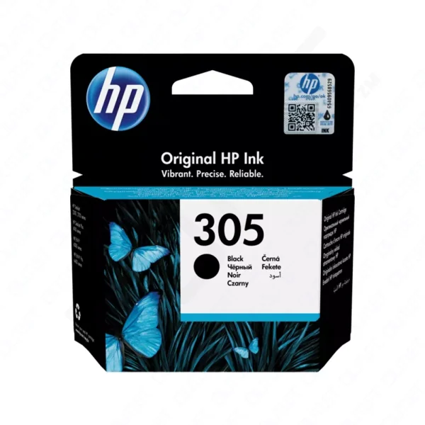 HP 305 Original Ink Cartridge (3YM61AE) – Black