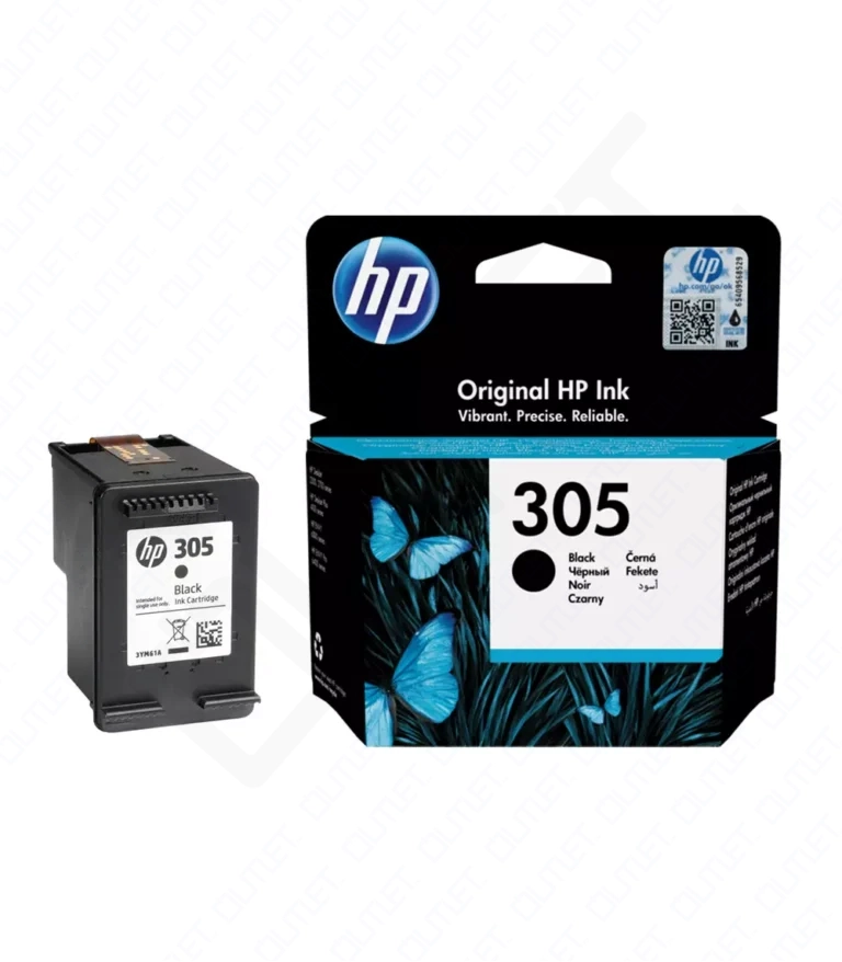 HP 305 Original Ink Cartridge (3YM61AE) – Black